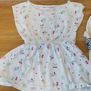 2 summer toddler girl tops 18m: Minoti, Art Class